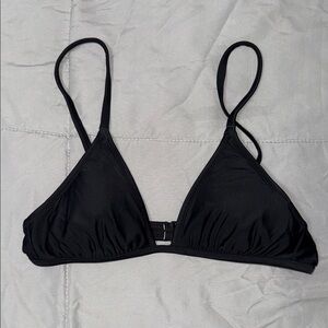 Black Triangle Bikini Top